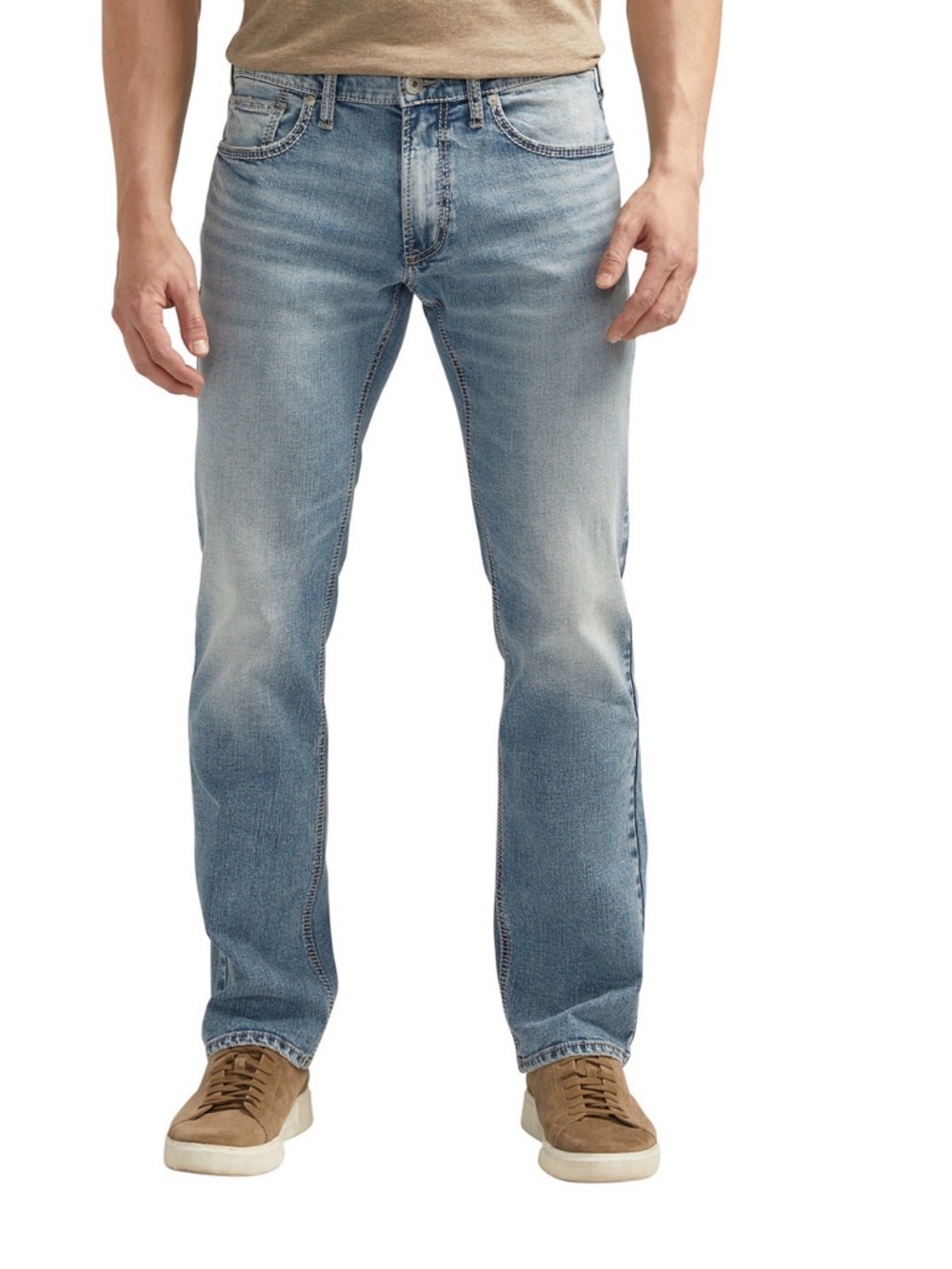 Silver Jeans Light Blue Slim fit Straight leg Men's Jeans